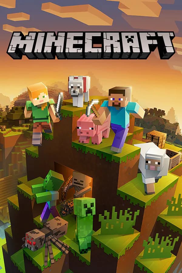 Minecraft cover art